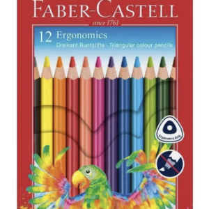 12 Colores Ergonomics Faber-Castell