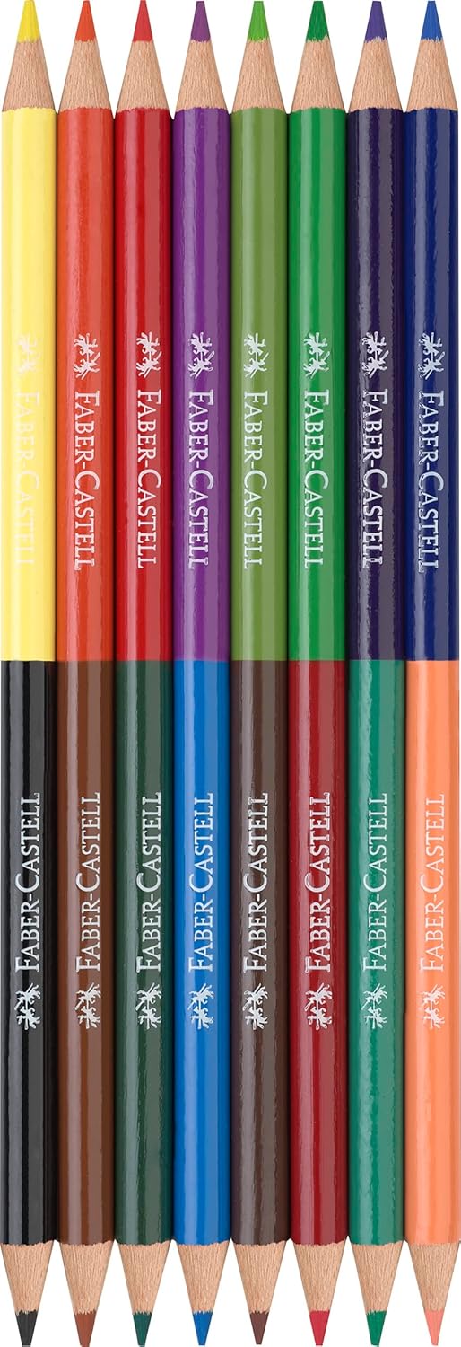 8 Lápices Bicolor Faber-Castell - Imagen 2